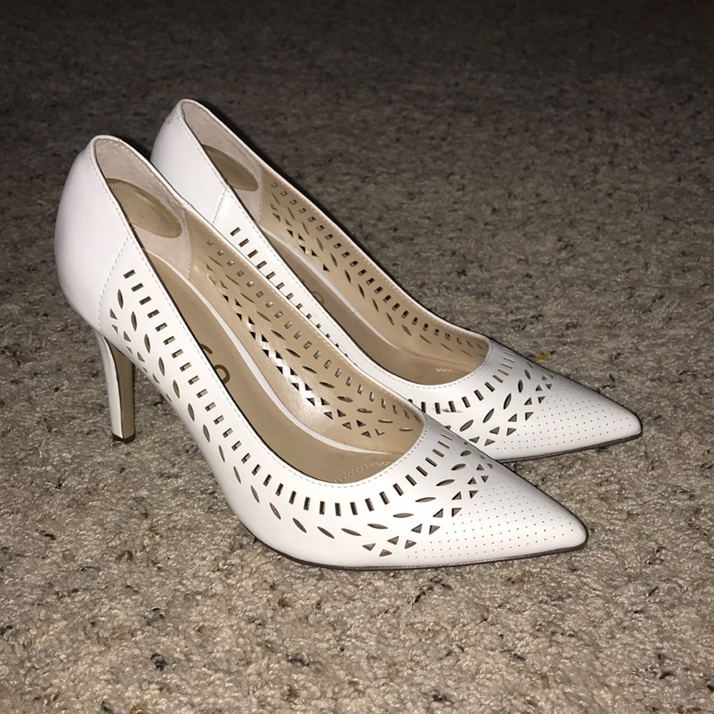 White heels